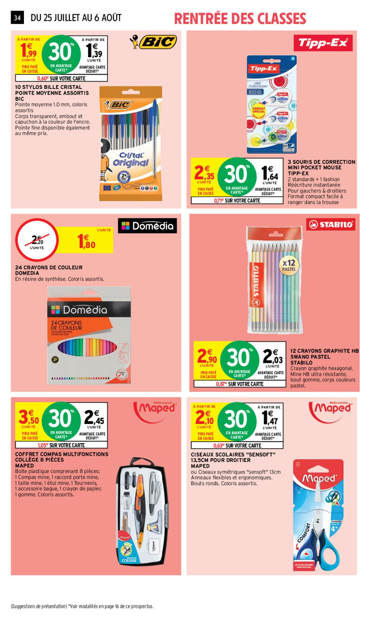 Catalogue Intermarché 25 Juillet – 6 Août 2023 Page 34