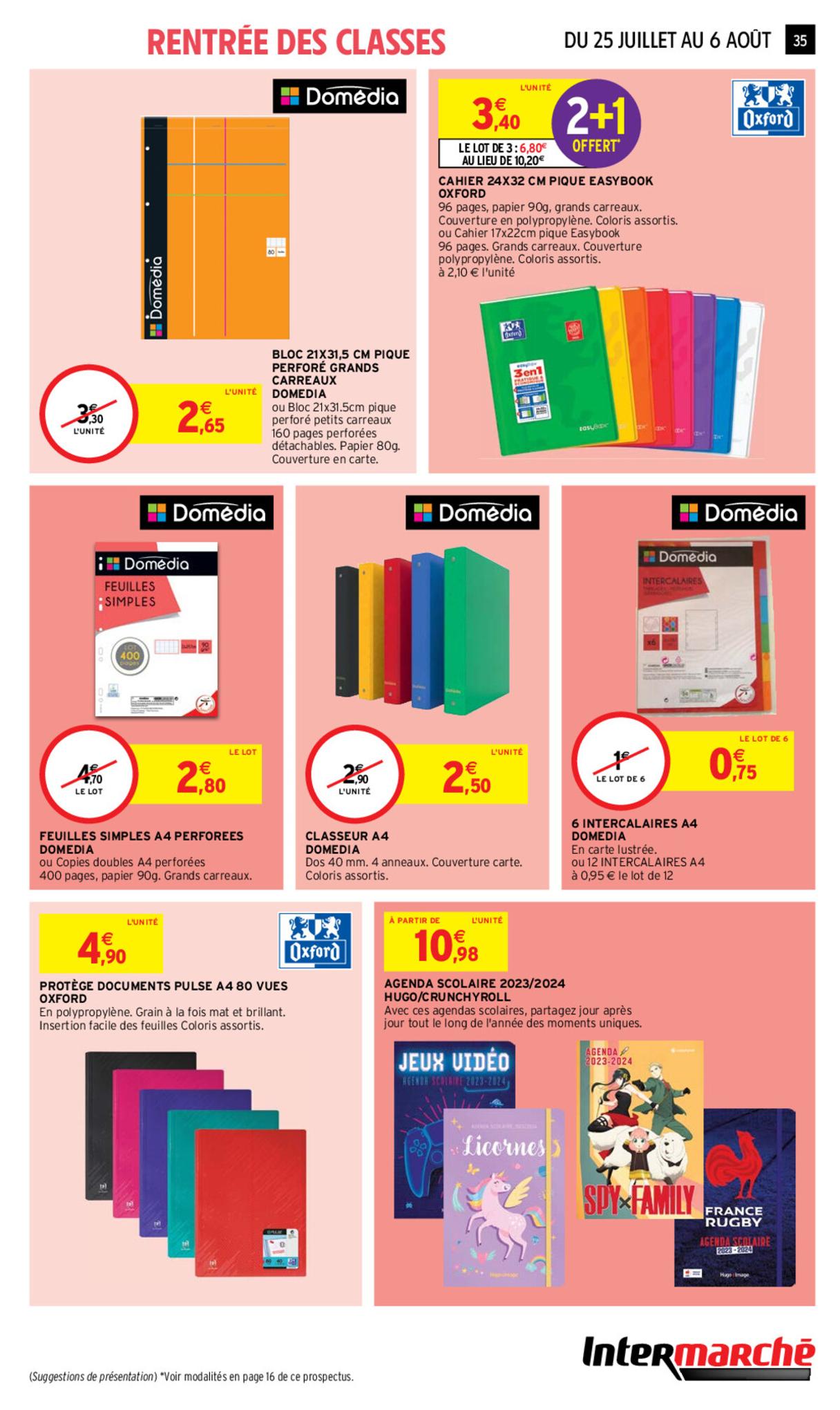 Catalogue Intermarché 25 Juillet – 6 Août 2023 Page 35