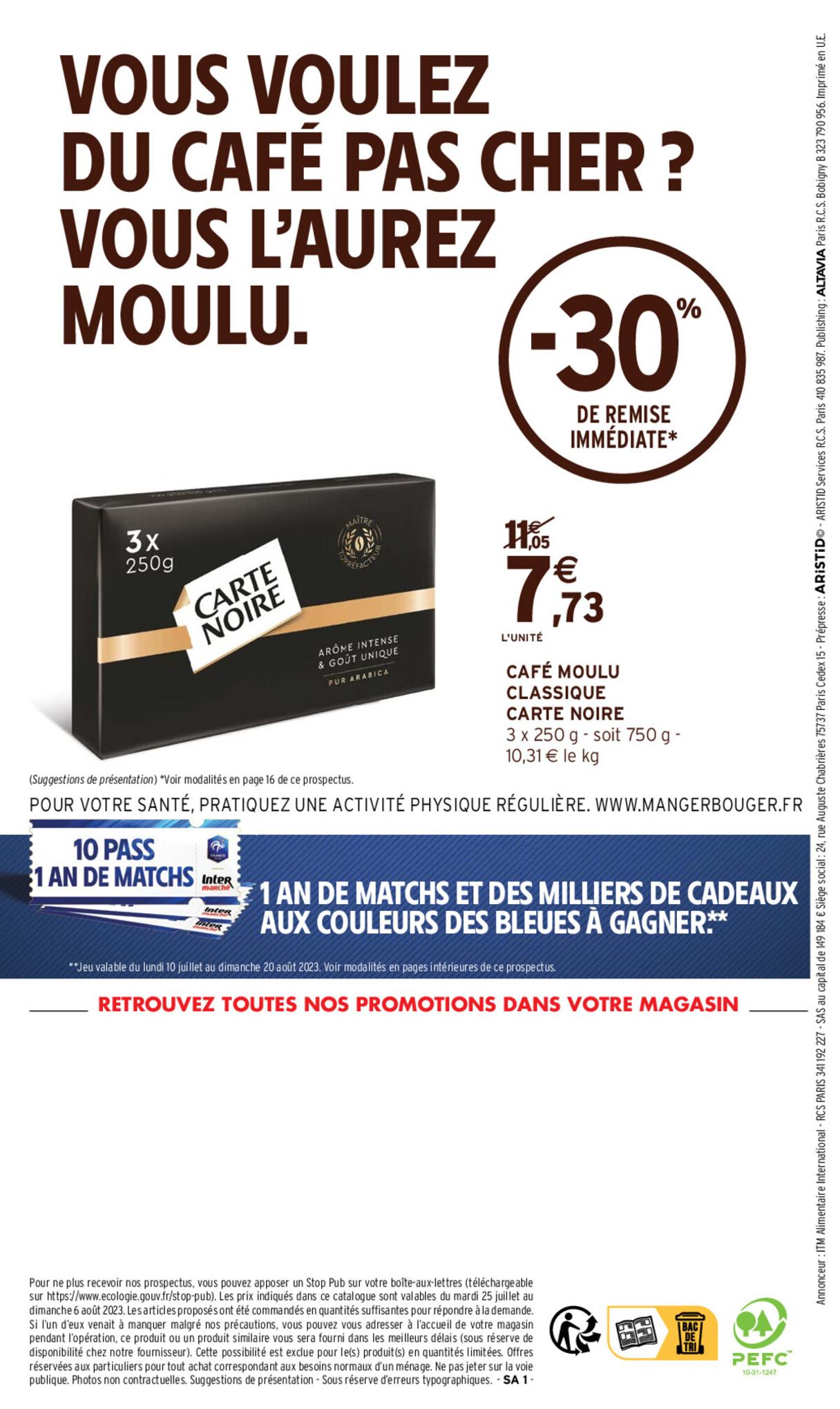 Catalogue Intermarché 25 Juillet – 6 Août 2023 Page 38