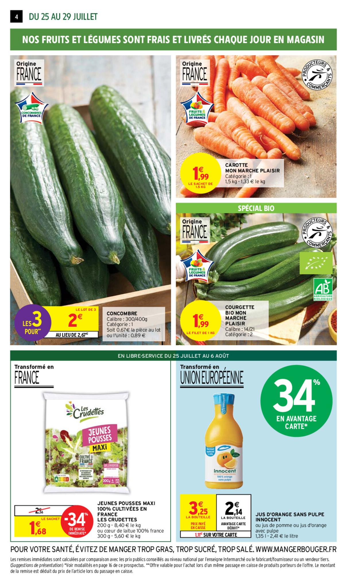 Catalogue Intermarché 25 Juillet – 6 Août 2023 Page 4