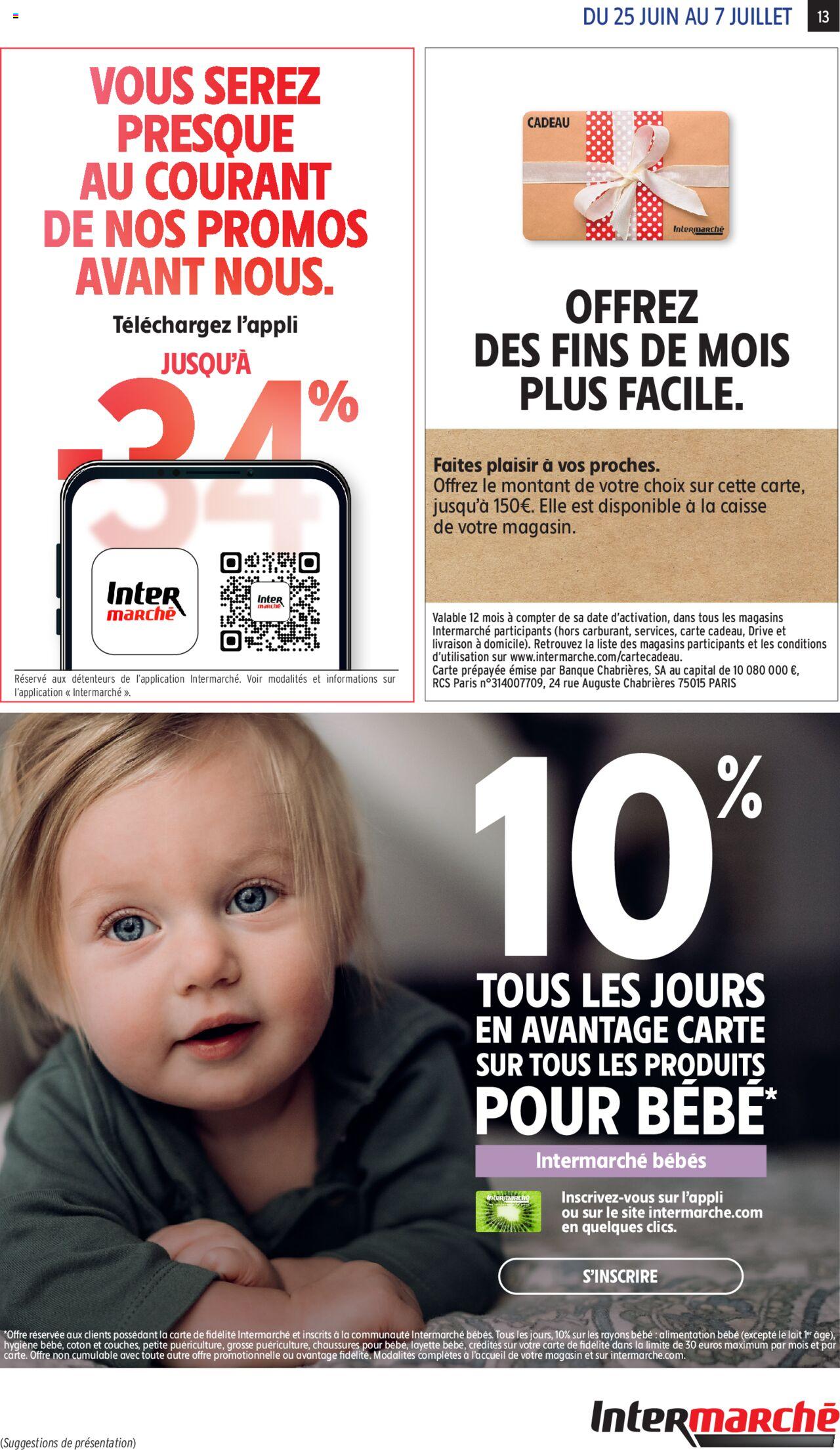 Catalogue Intermarché 25 Juin – 7 Juillet 2024 Page 13
