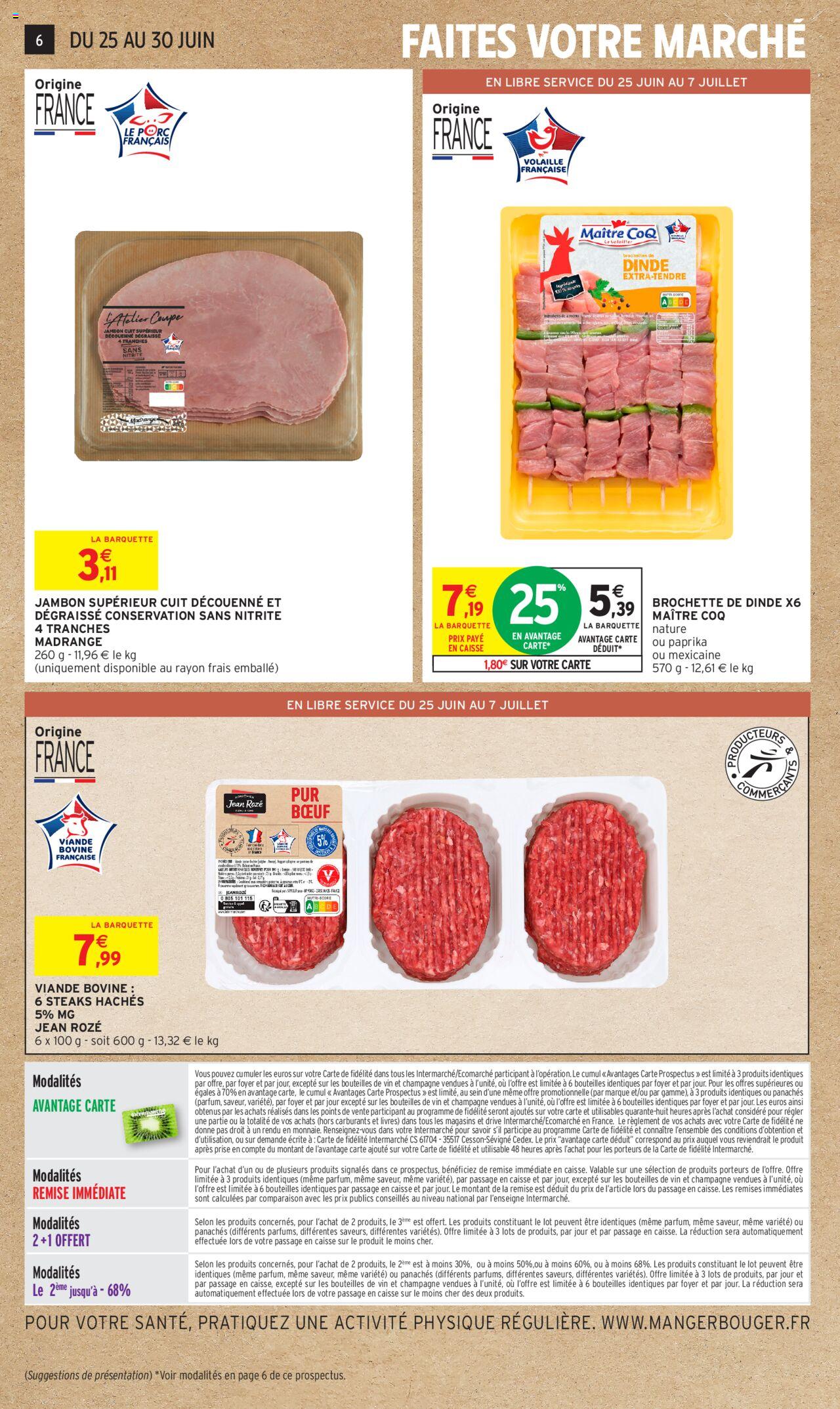 Catalogue Intermarché 25 Juin – 7 Juillet 2024 Page 6