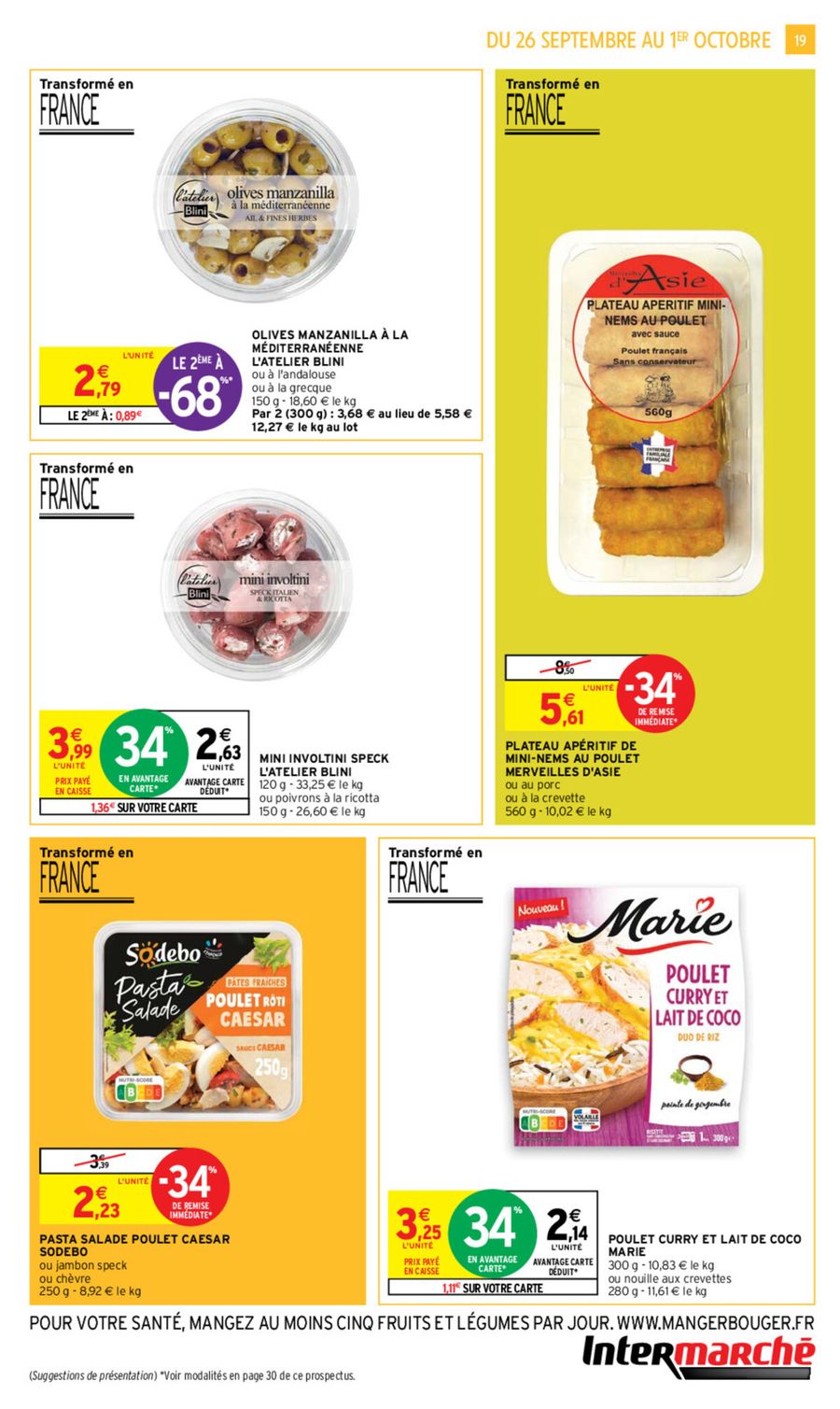 Catalogue Intermarché 26 Septembre – 1 Octobre 2023 Page 10