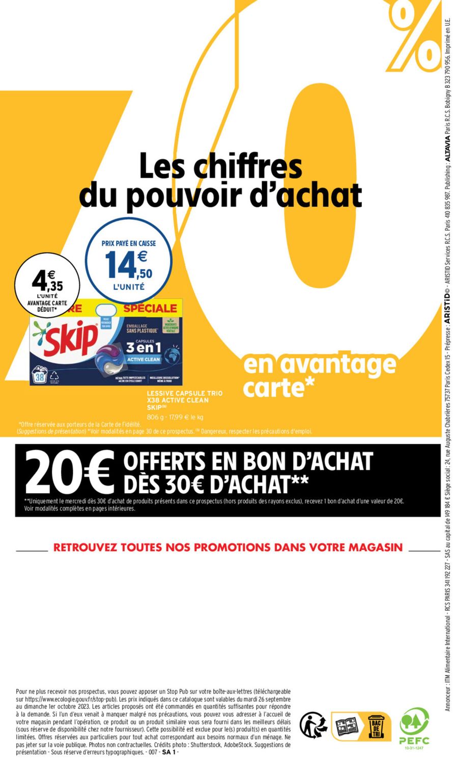 Catalogue Intermarché 26 Septembre – 1 Octobre 2023 Page 36