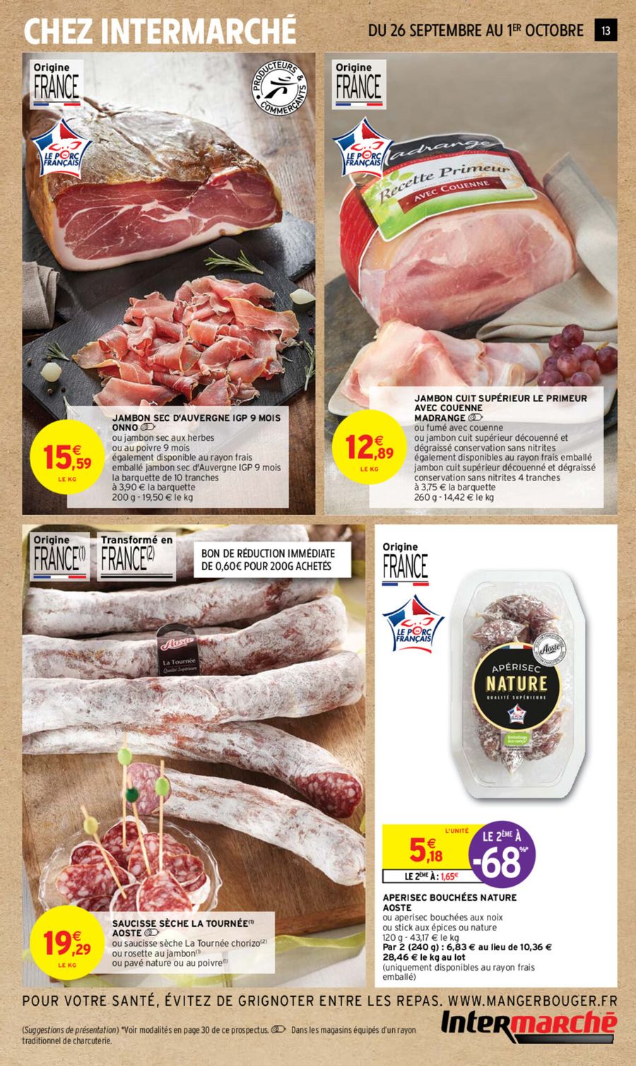 Catalogue Intermarché 26 Septembre – 1 Octobre 2023 Page 4