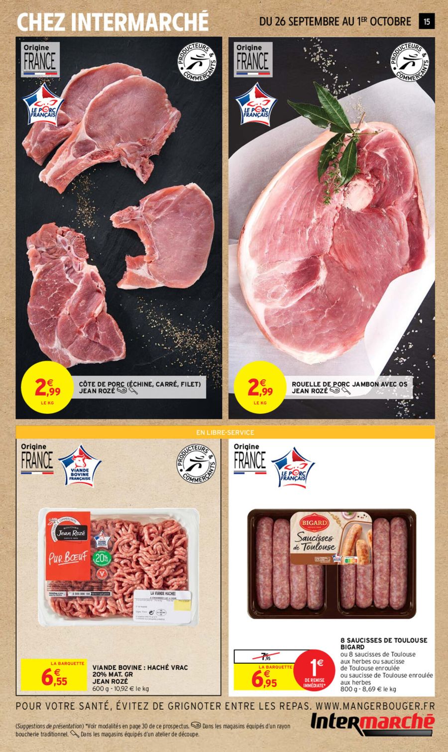 Catalogue Intermarché 26 Septembre – 1 Octobre 2023 Page 6