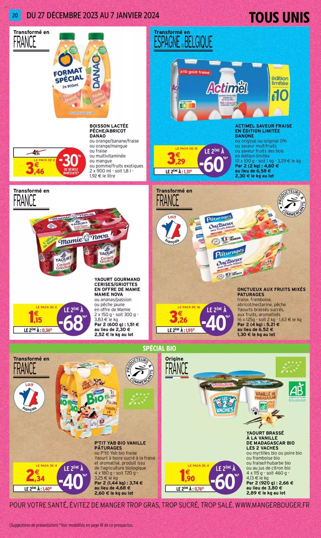 Catalogue Intermarché 27 Dec – 7 Jan 2024 Page 20