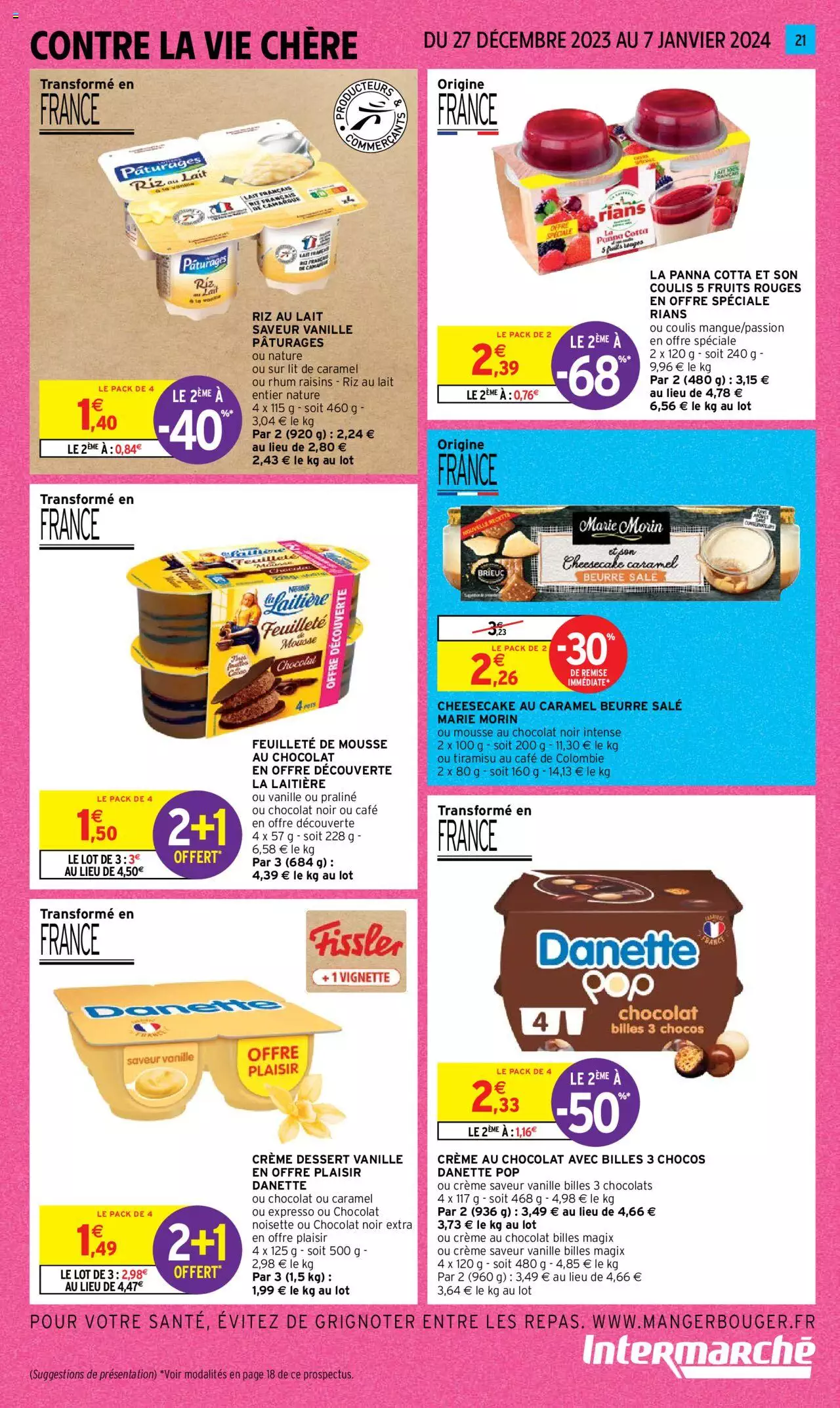 Catalogue Intermarché 27 Dec – 7 Jan 2024 Page 21