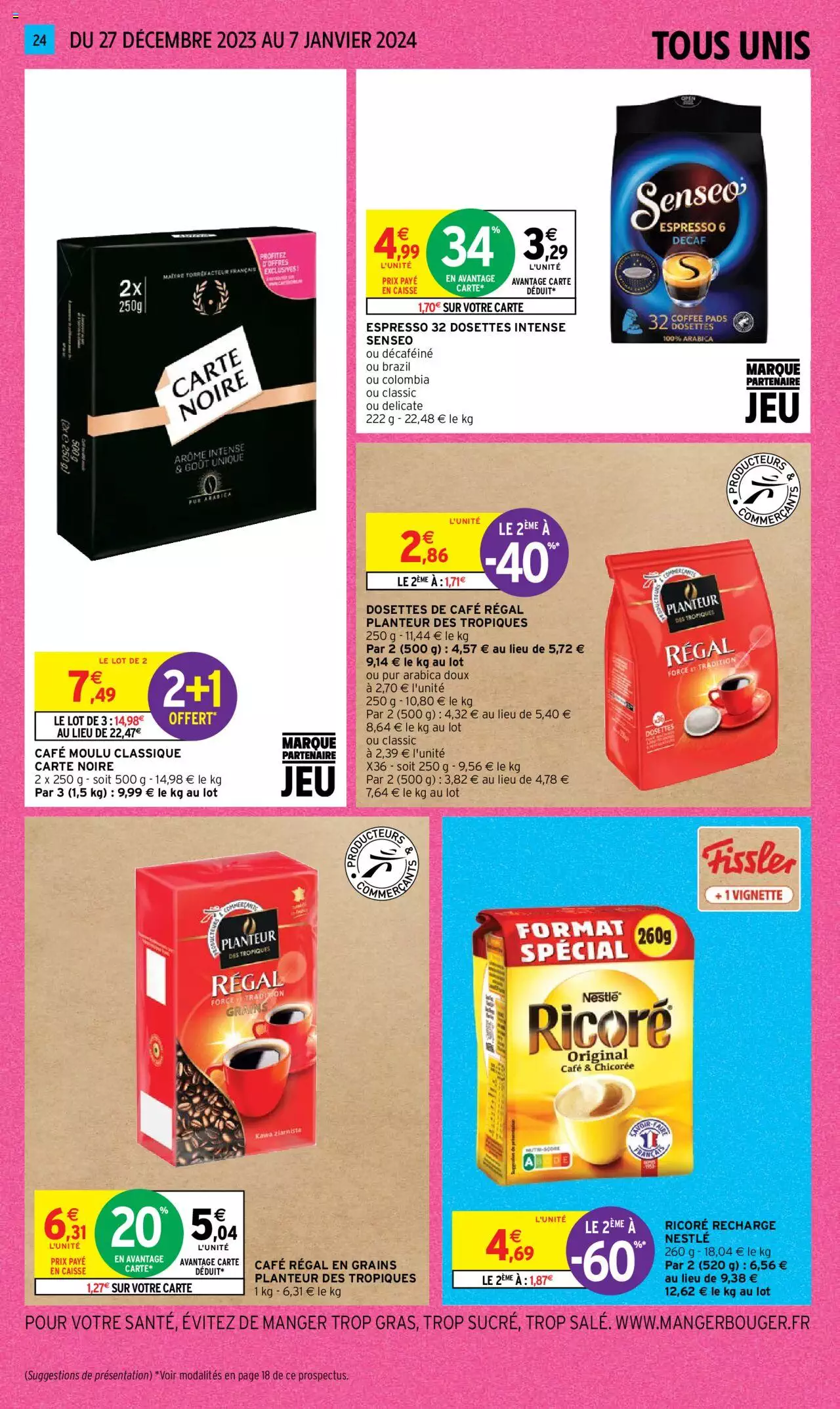 Catalogue Intermarché 27 Dec – 7 Jan 2024 Page 24