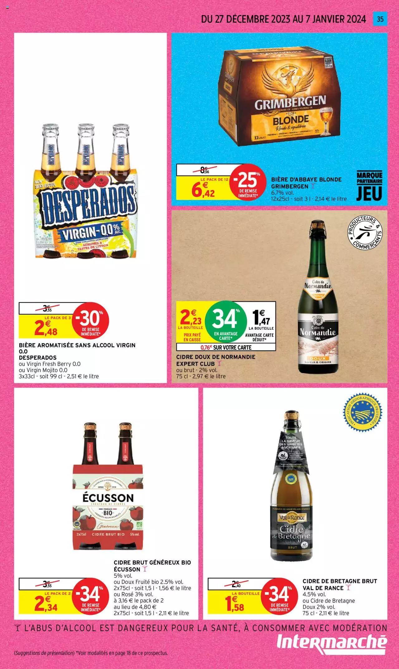 Catalogue Intermarché 27 Dec – 7 Jan 2024 Page 35