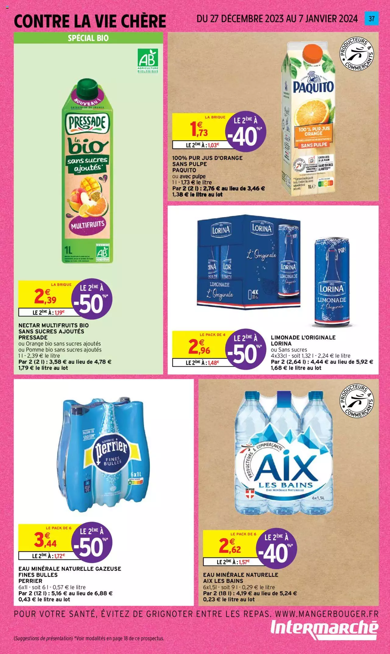 Catalogue Intermarché 27 Dec – 7 Jan 2024 Page 37