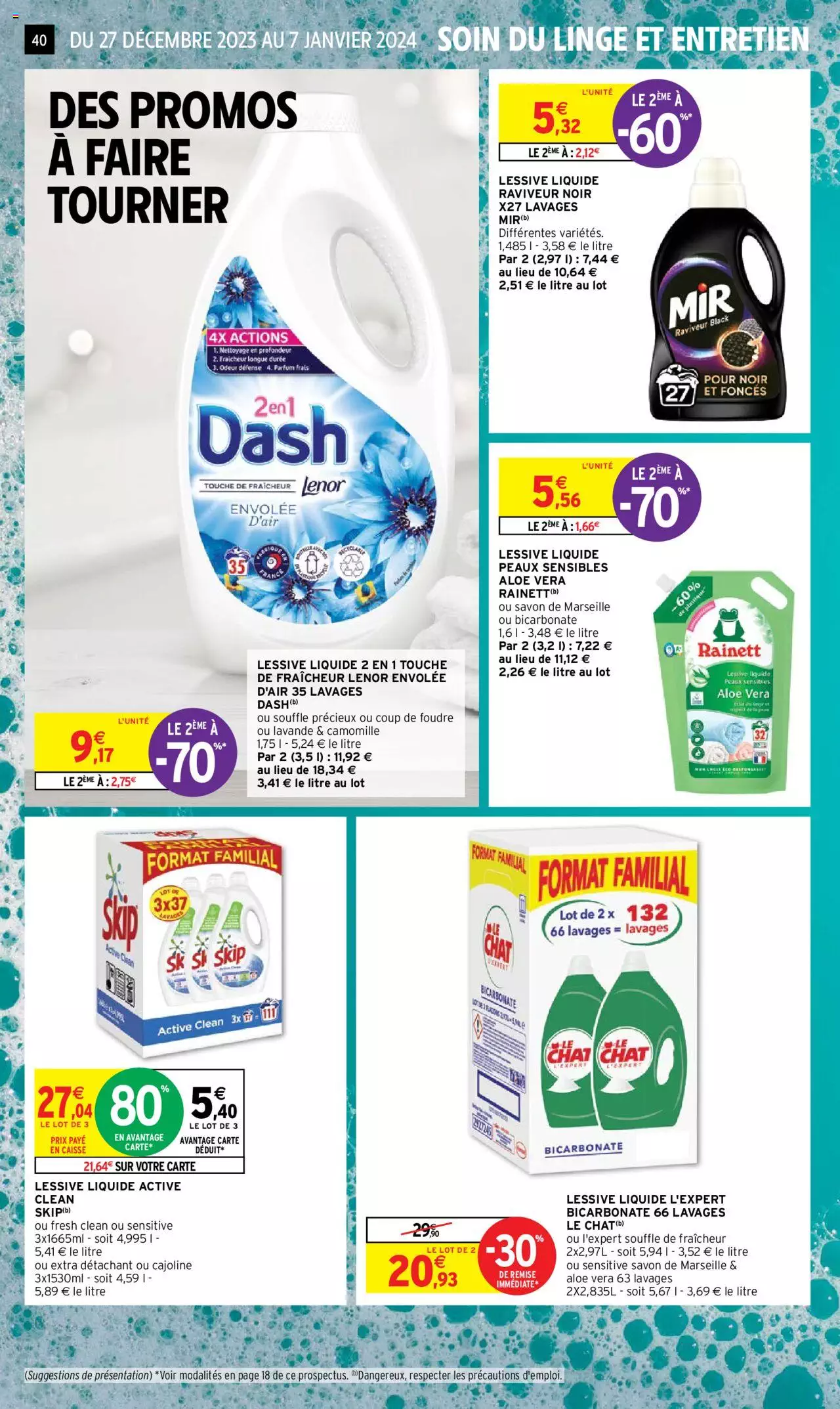 Catalogue Intermarché 27 Dec – 7 Jan 2024 Page 40