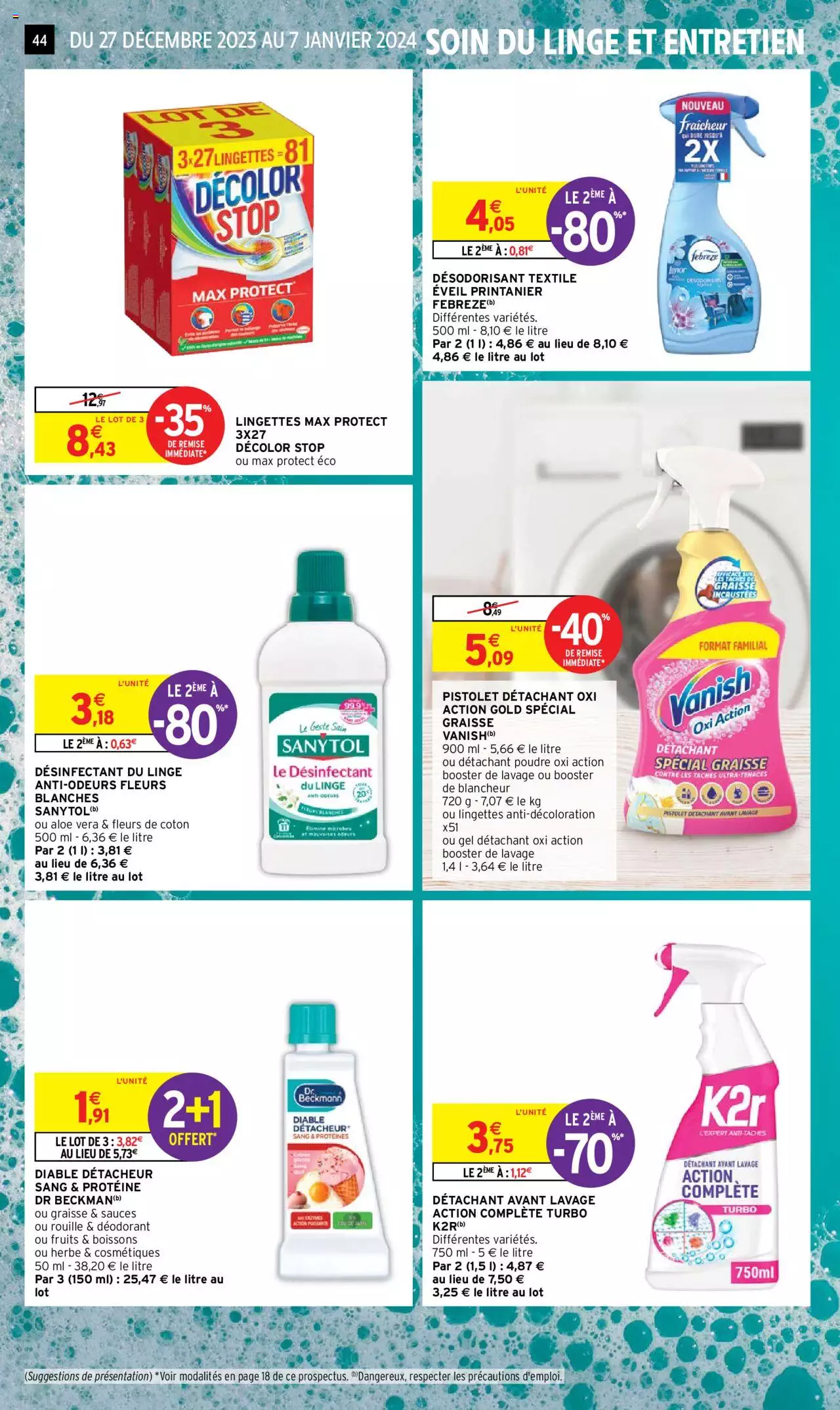 Catalogue Intermarché 27 Dec – 7 Jan 2024 Page 44