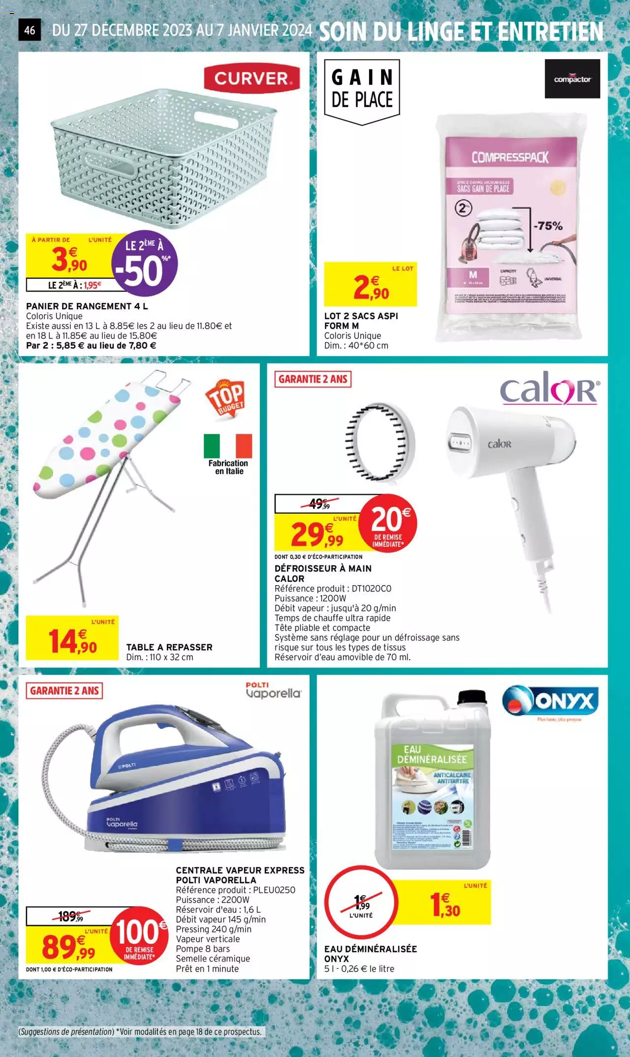 Catalogue Intermarché 27 Dec – 7 Jan 2024 Page 46