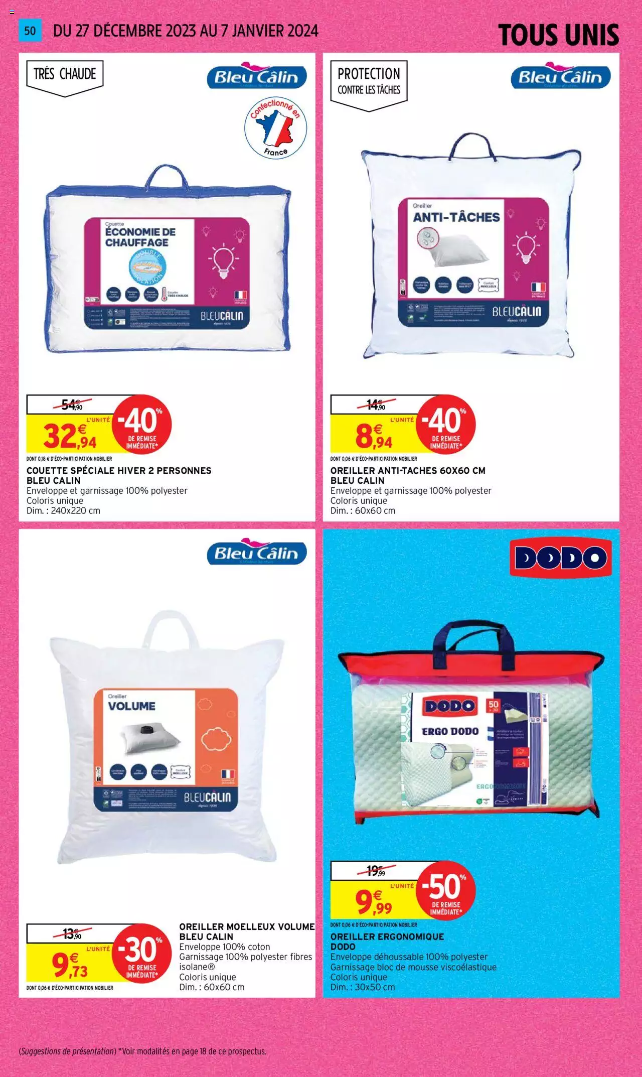 Catalogue Intermarché 27 Dec – 7 Jan 2024 Page 50