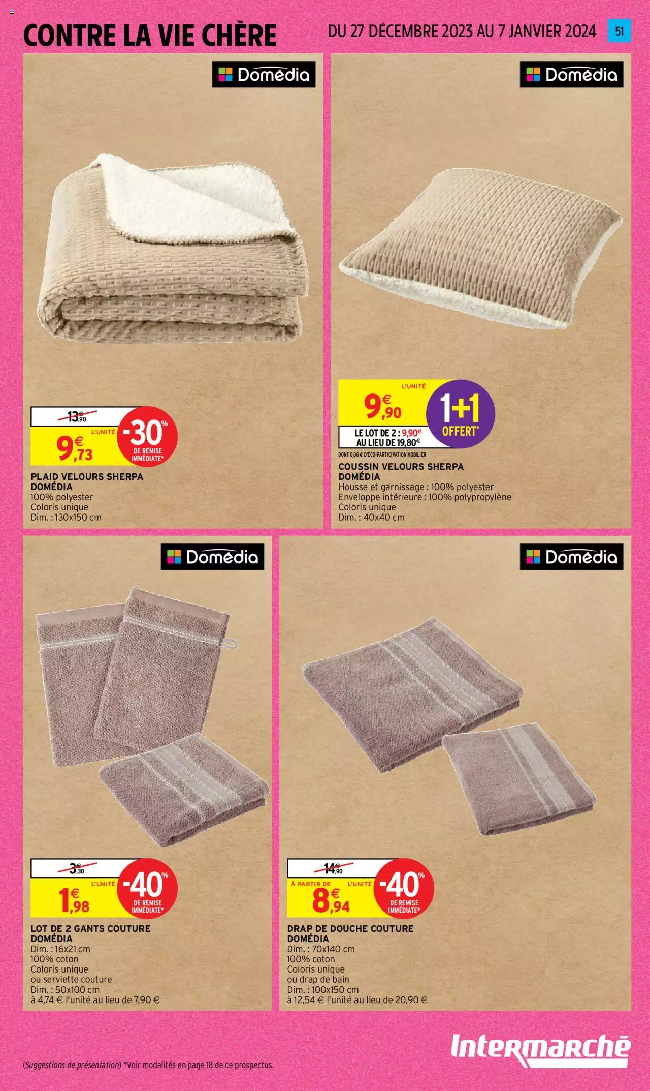 Catalogue Intermarché 27 Dec – 7 Jan 2024 Page 51