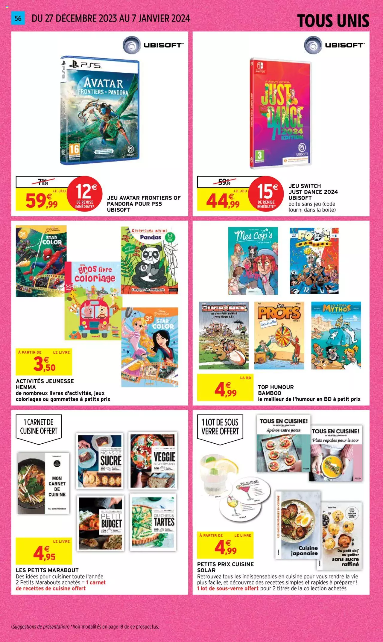 Catalogue Intermarché 27 Dec – 7 Jan 2024 Page 56