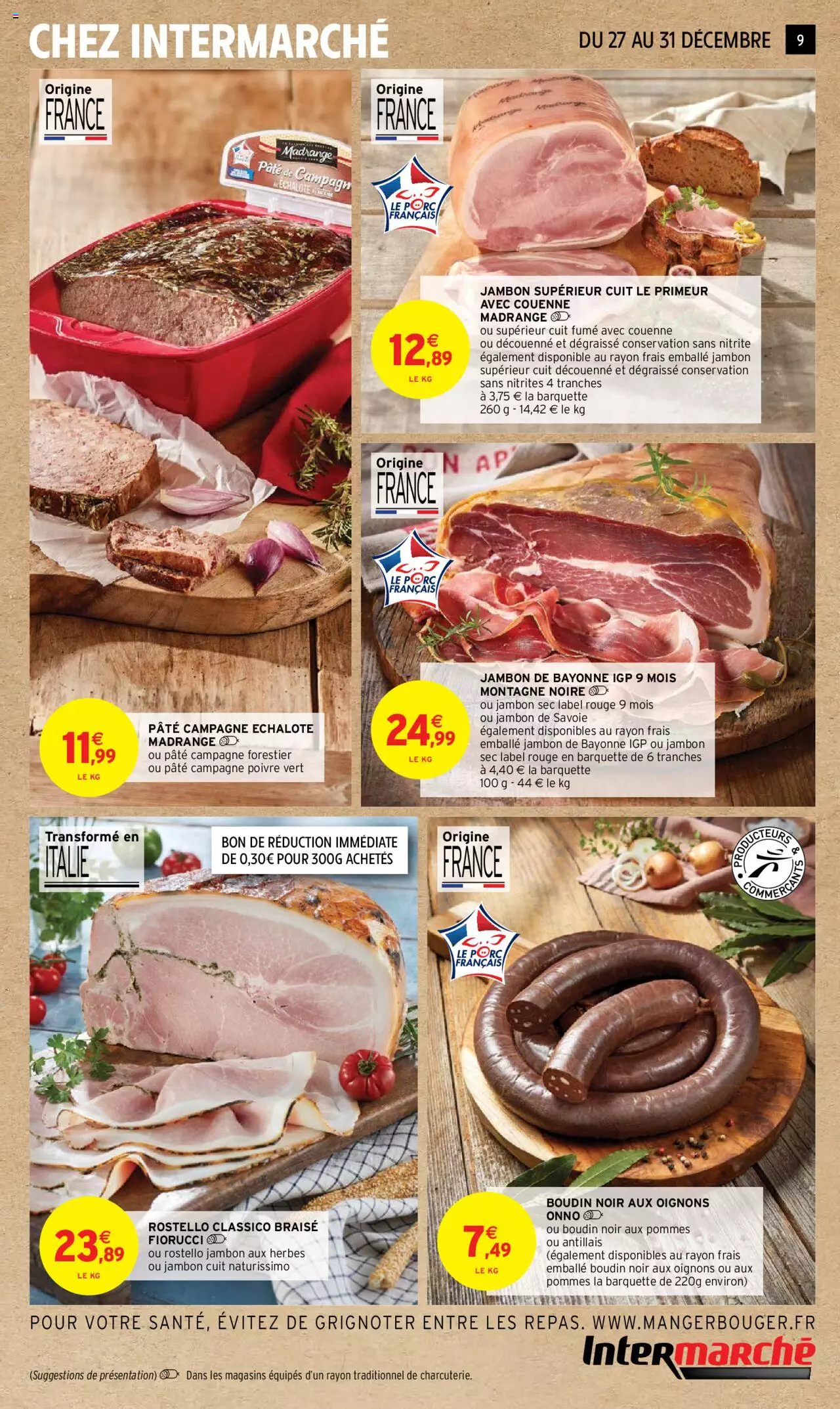 Catalogue Intermarché 27 Dec – 7 Jan 2024 Page 9