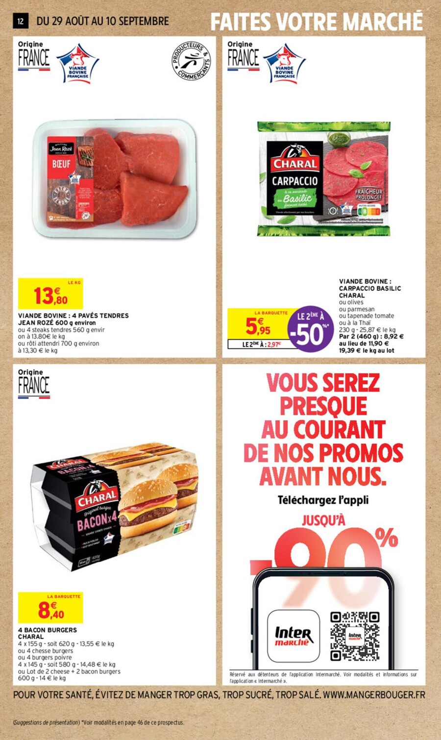 Catalogue Intermarché 29 Août – 10 Septembre 2023 Page 12