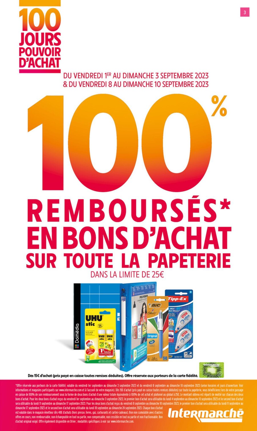 Catalogue Intermarché 29 Août – 10 Septembre 2023 Page 3