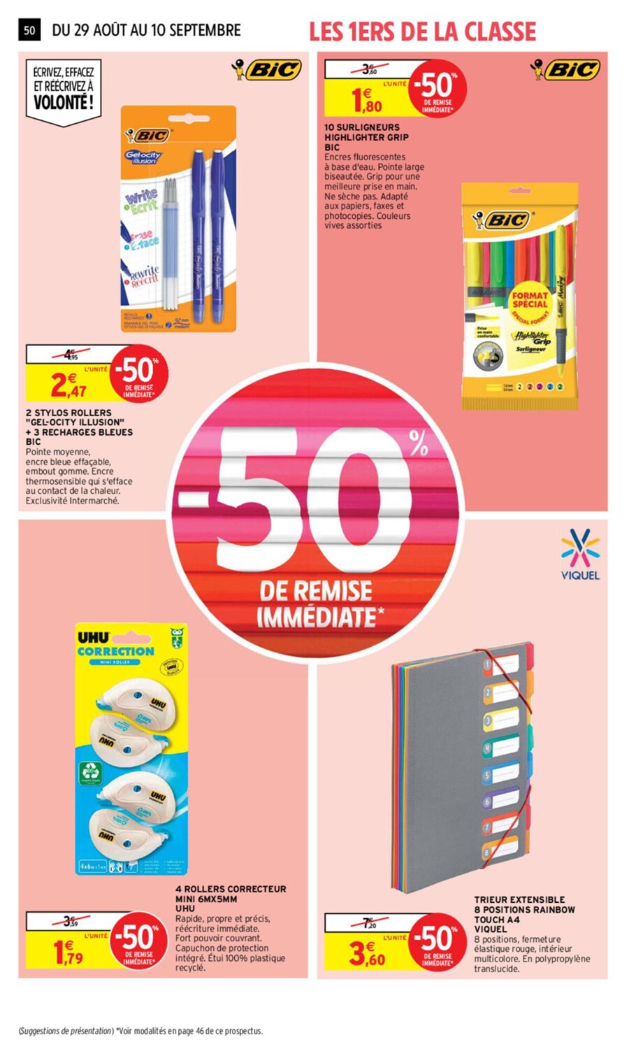 Catalogue Intermarché 29 Août – 10 Septembre 2023 Page 42