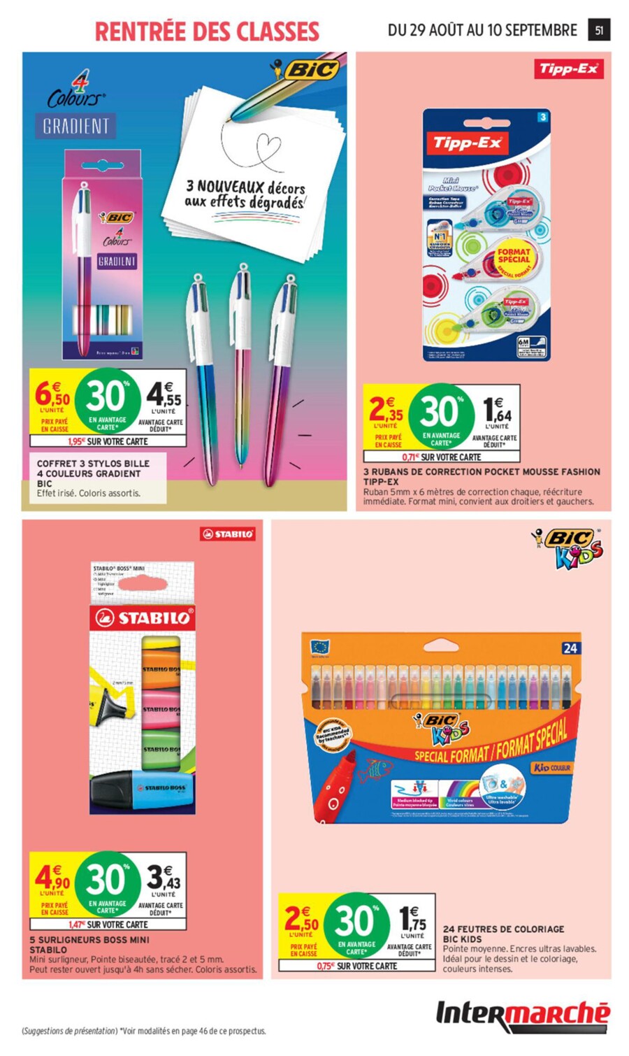 Catalogue Intermarché 29 Août – 10 Septembre 2023 Page 43