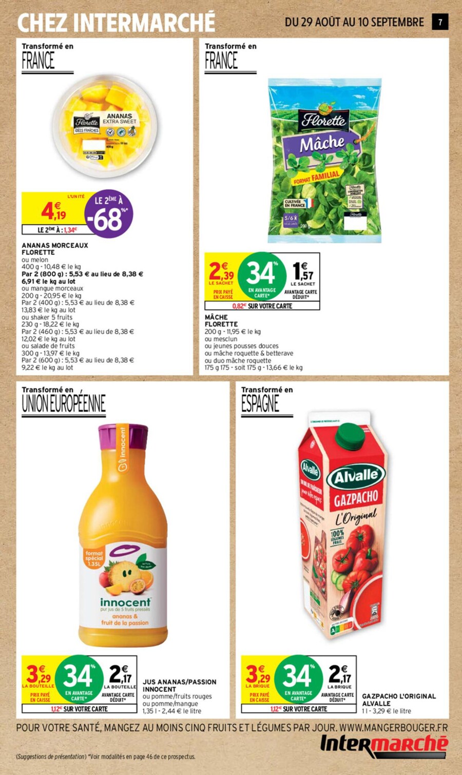 Catalogue Intermarché 29 Août – 10 Septembre 2023 Page 7