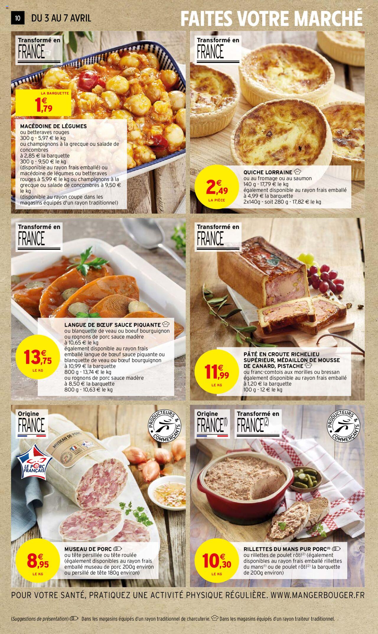 Catalogue Intermarché 3 – 14 Avril 2024 Page 10