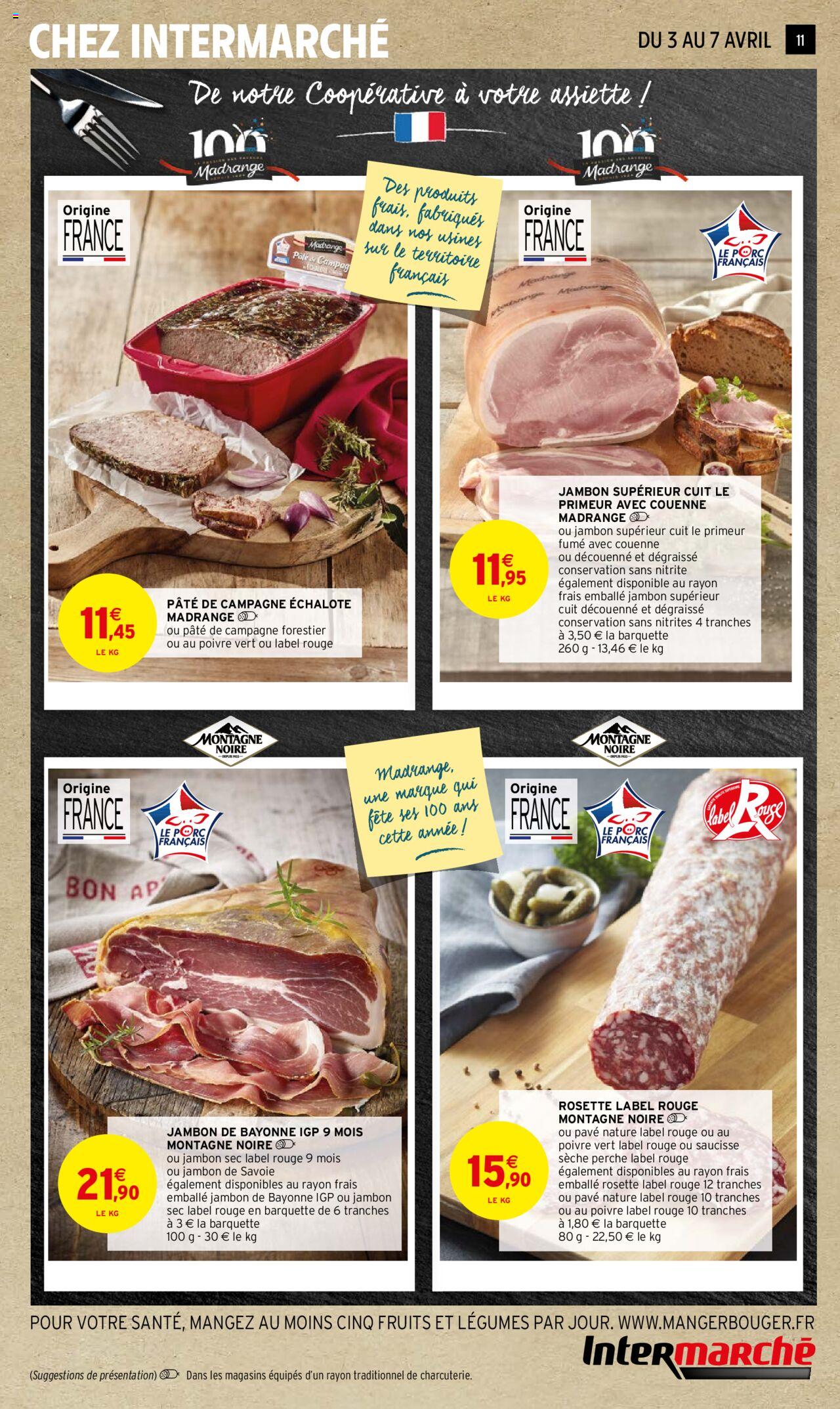 Catalogue Intermarché 3 – 14 Avril 2024 Page 11