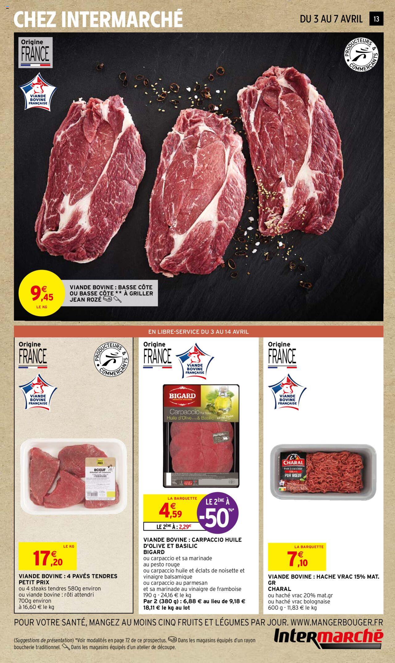 Catalogue Intermarché 3 – 14 Avril 2024 Page 13