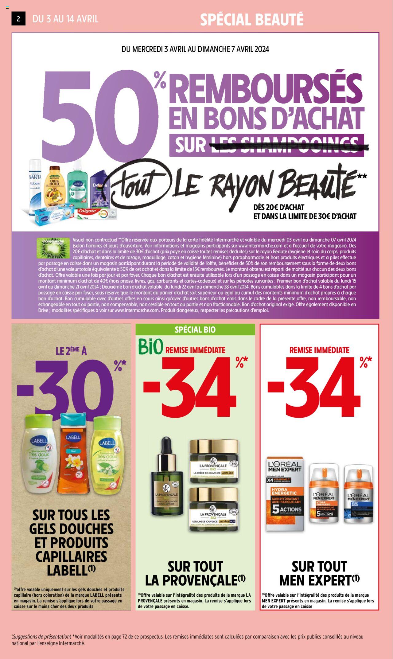 Catalogue Intermarché 3 – 14 Avril 2024 Page 2