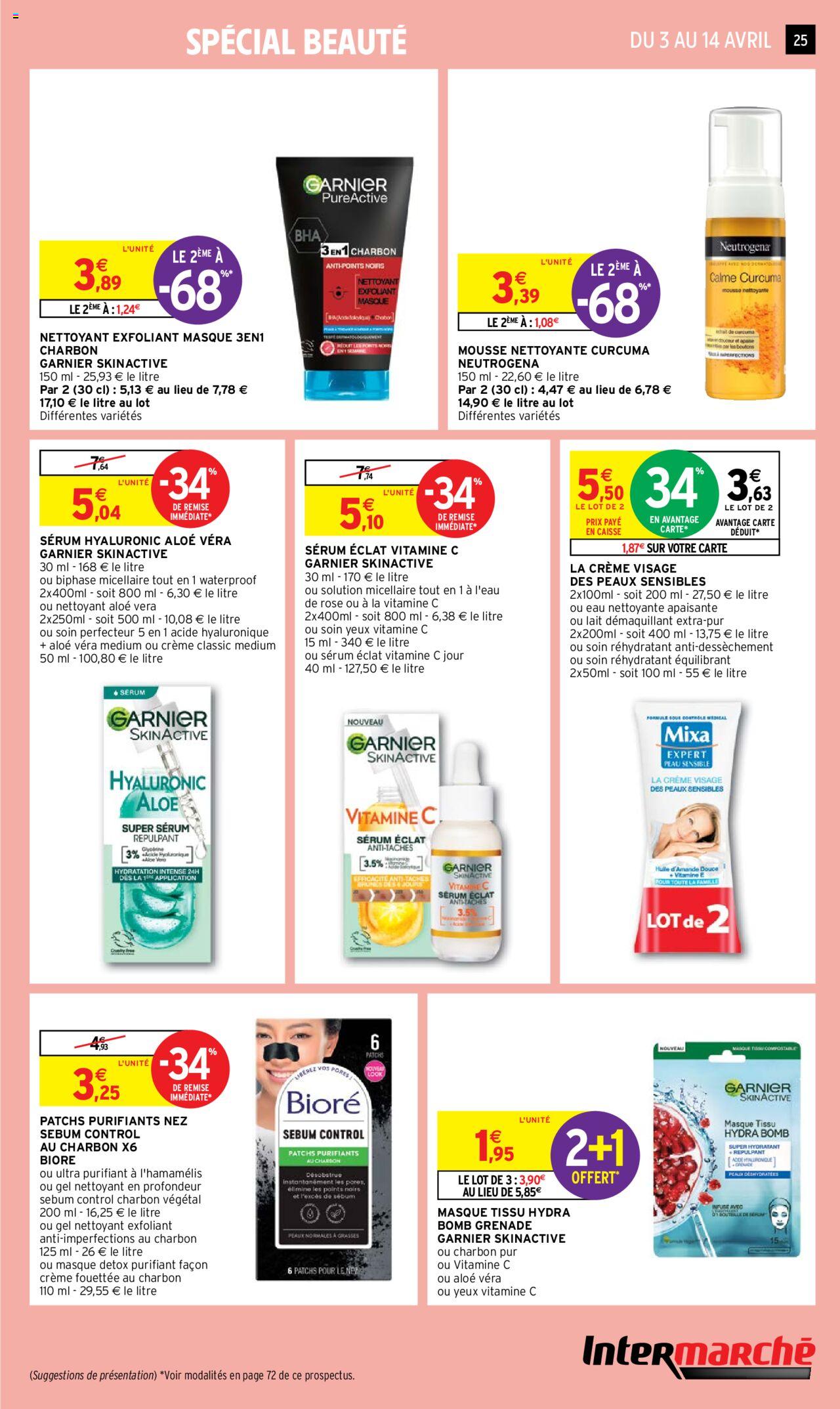 Catalogue Intermarché 3 – 14 Avril 2024 Page 25