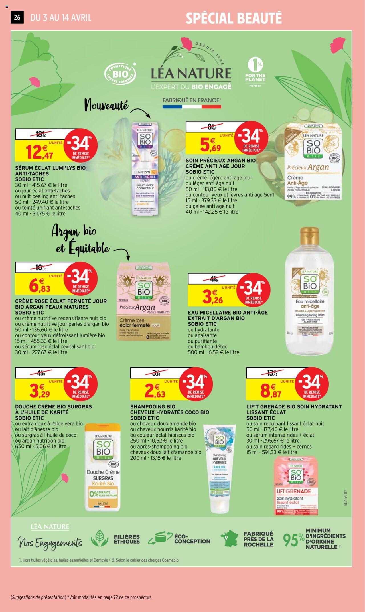 Catalogue Intermarché 3 – 14 Avril 2024 Page 26
