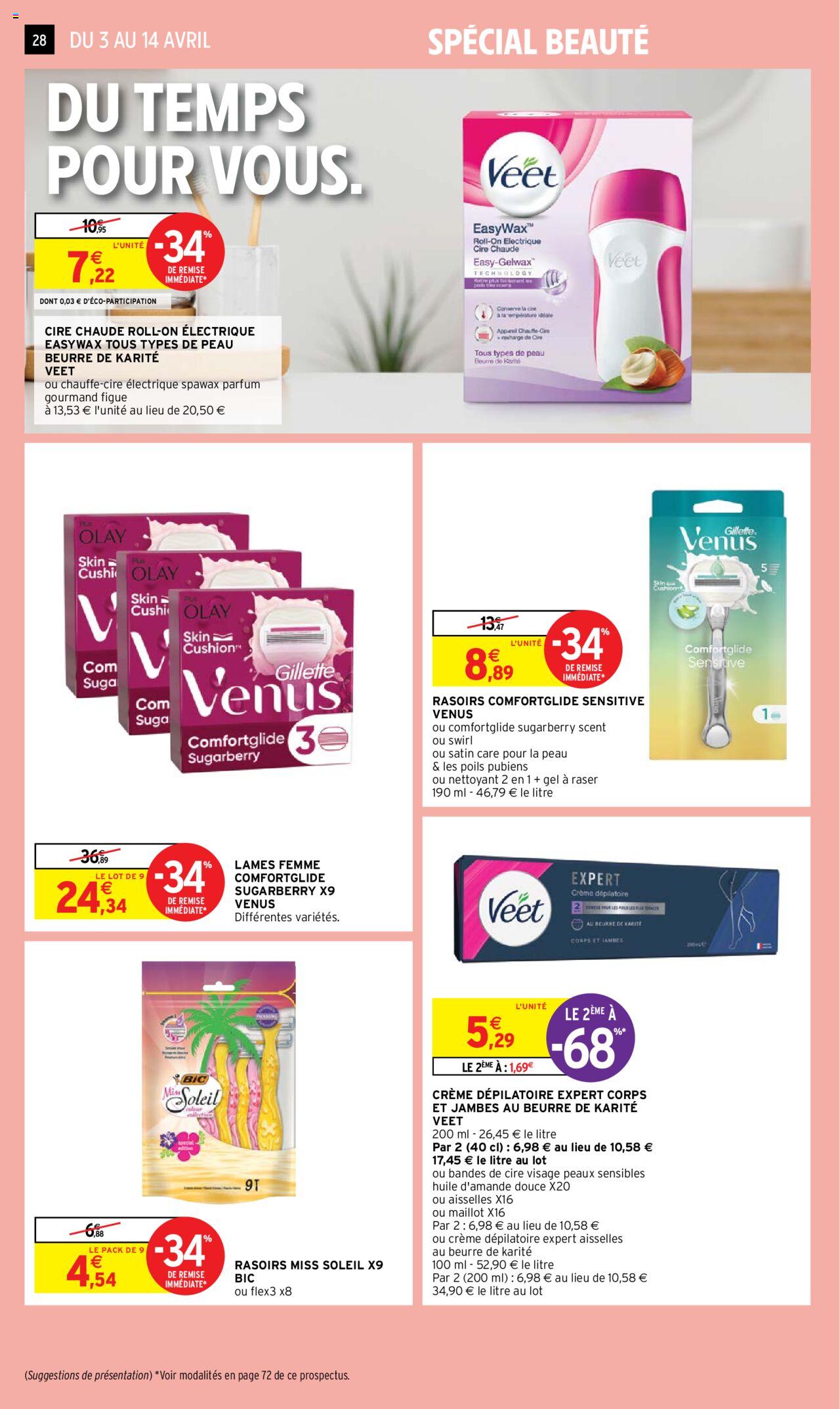 Catalogue Intermarché 3 – 14 Avril 2024 Page 28