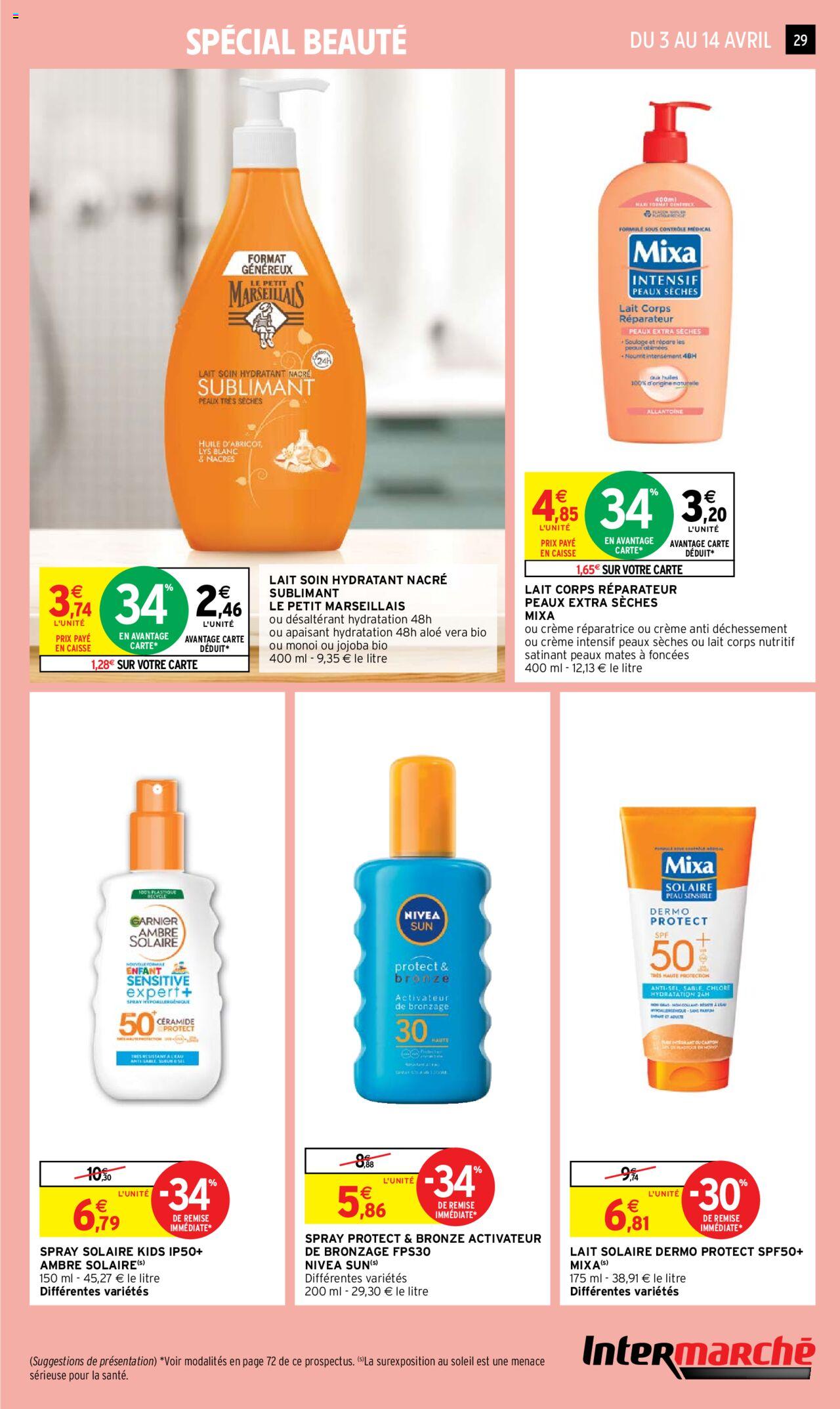 Catalogue Intermarché 3 – 14 Avril 2024 Page 29