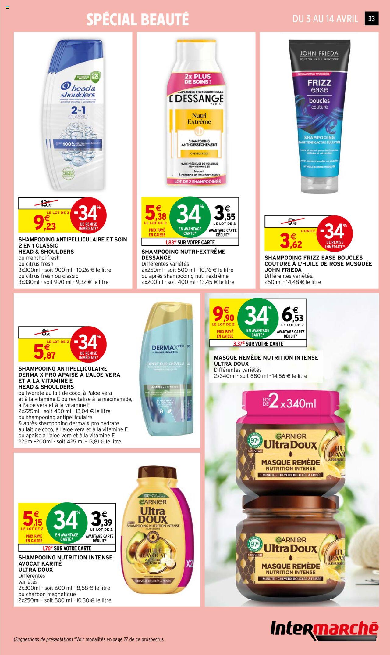 Catalogue Intermarché 3 – 14 Avril 2024 Page 33