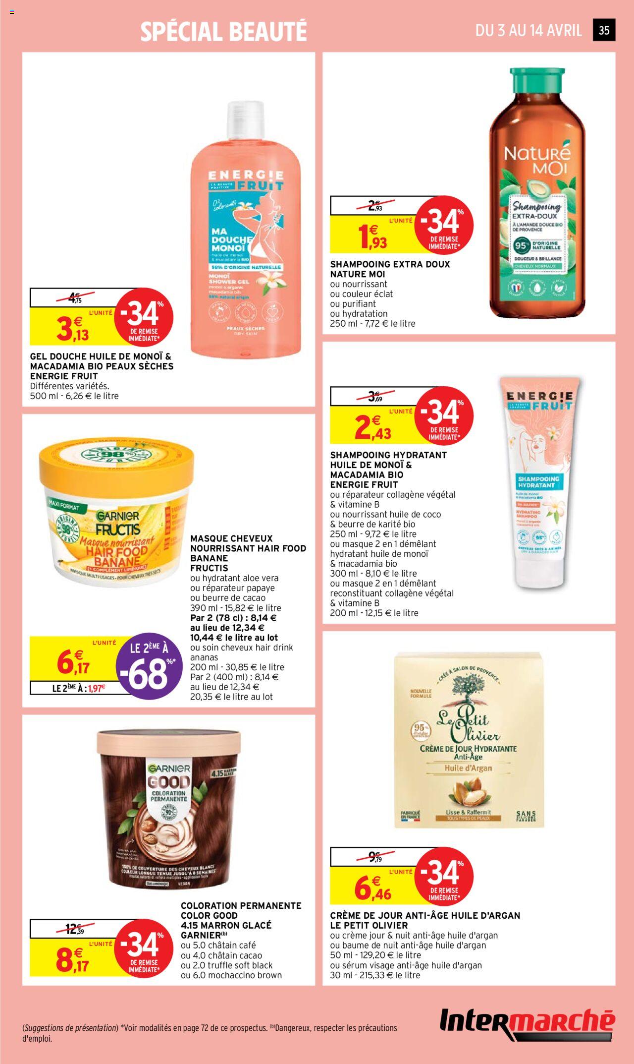 Catalogue Intermarché 3 – 14 Avril 2024 Page 35
