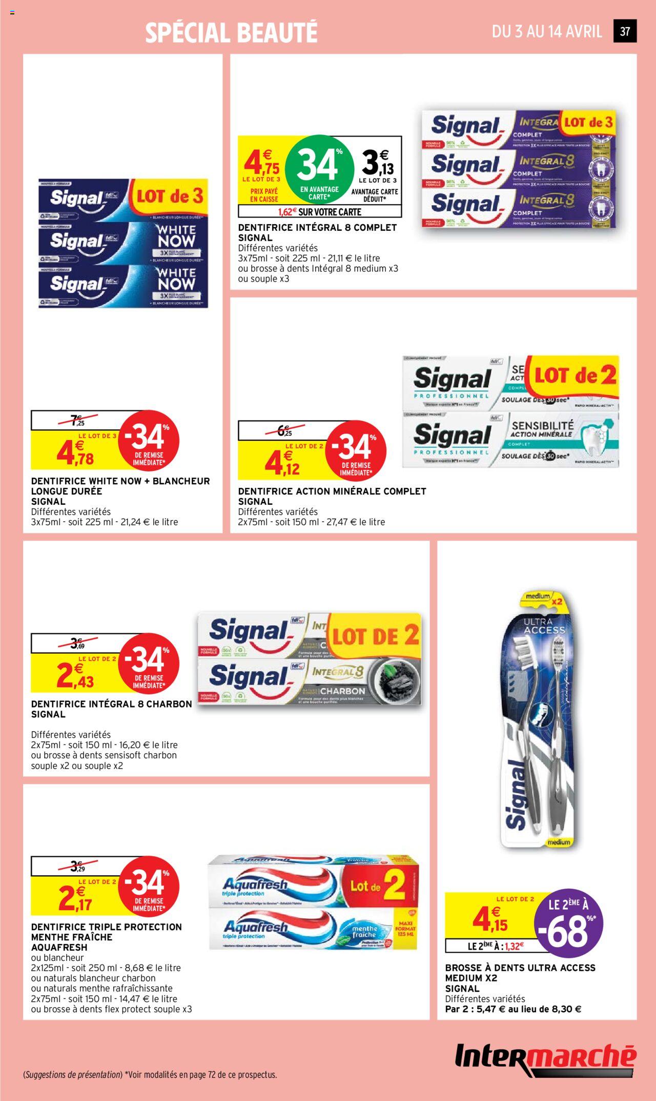 Catalogue Intermarché 3 – 14 Avril 2024 Page 37