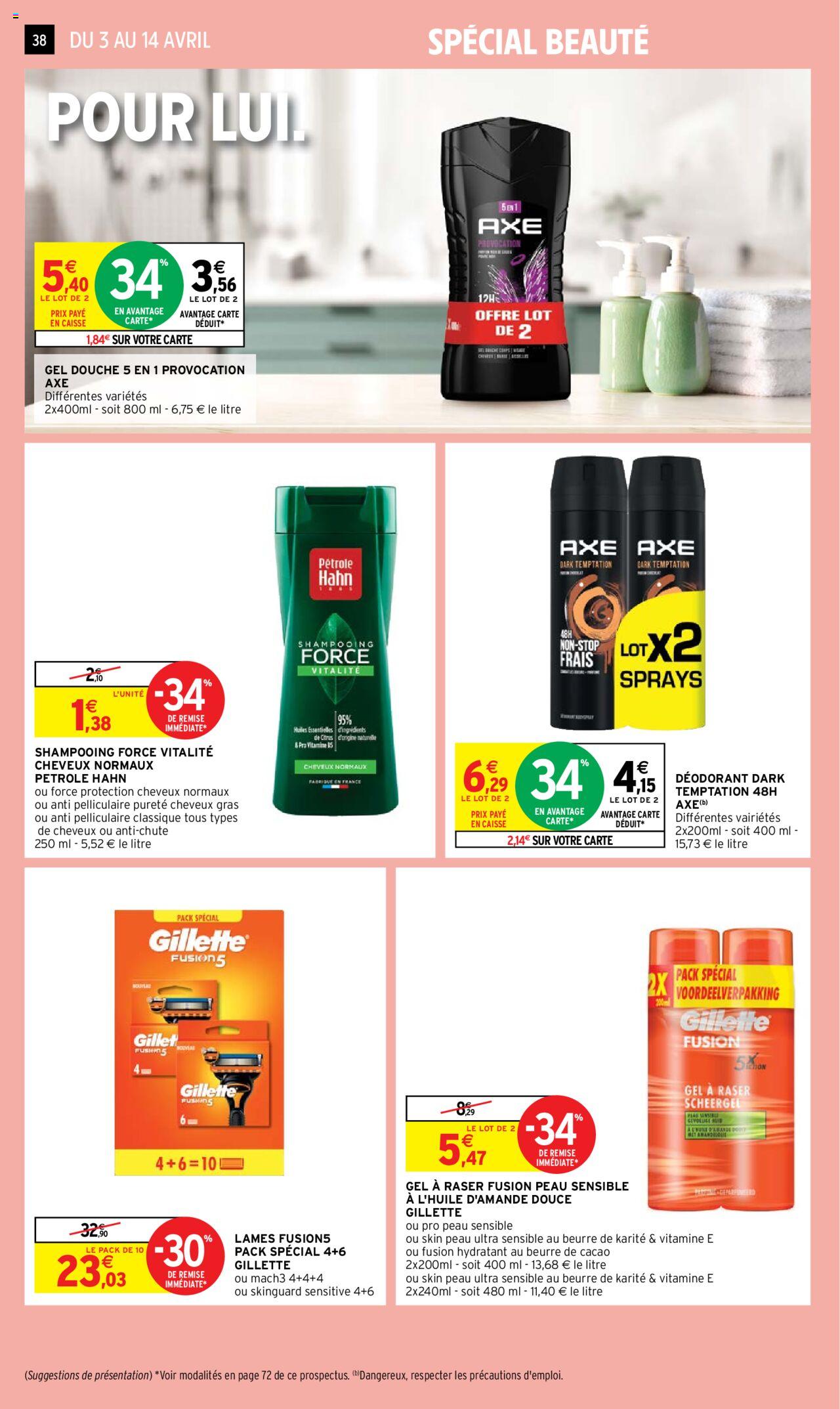 Catalogue Intermarché 3 – 14 Avril 2024 Page 38