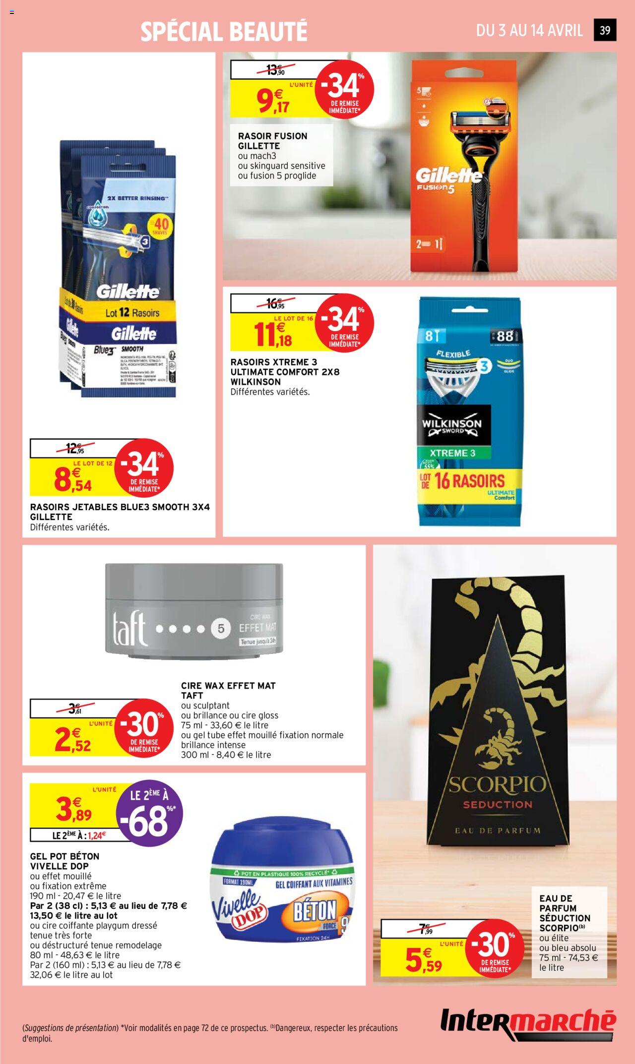 Catalogue Intermarché 3 – 14 Avril 2024 Page 39