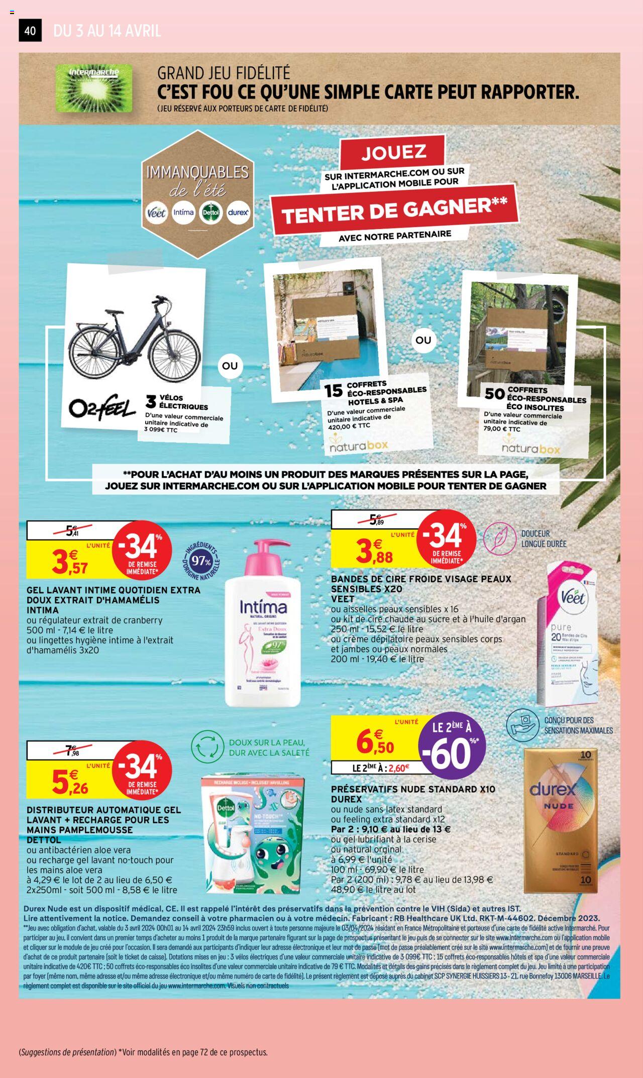 Catalogue Intermarché 3 – 14 Avril 2024 Page 40