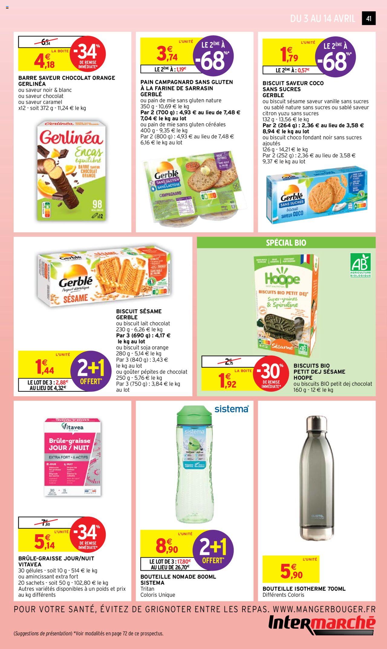 Catalogue Intermarché 3 – 14 Avril 2024 Page 41