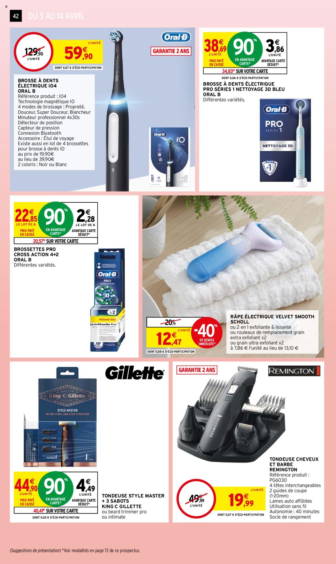 Catalogue Intermarché 3 – 14 Avril 2024 Page 42