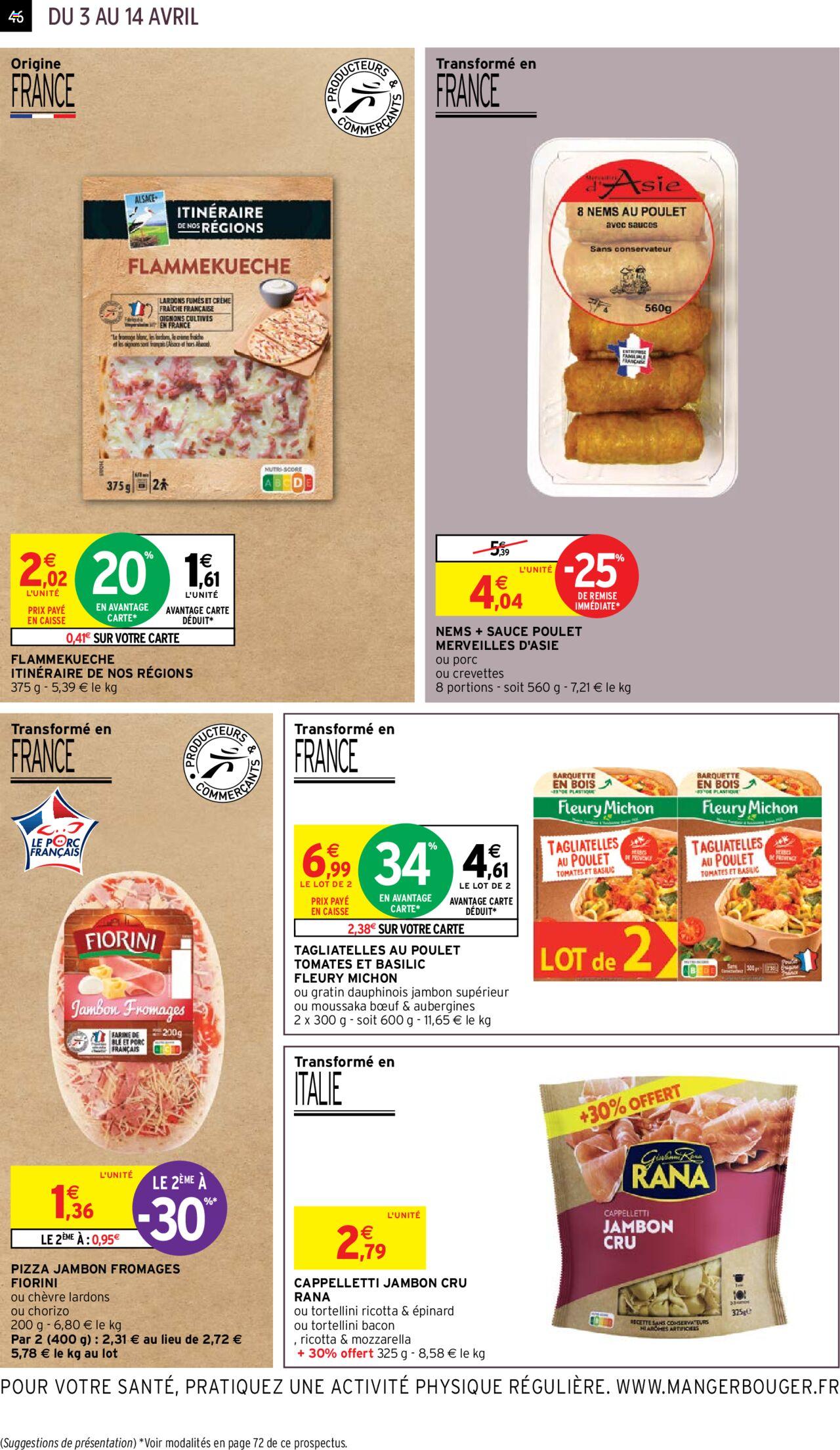 Catalogue Intermarché 3 – 14 Avril 2024 Page 46