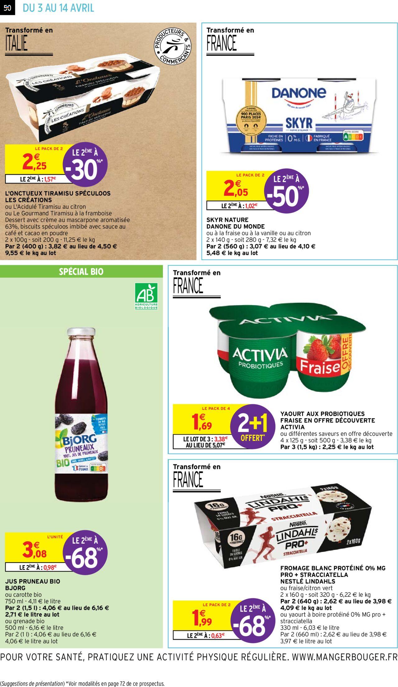 Catalogue Intermarché 3 – 14 Avril 2024 Page 50