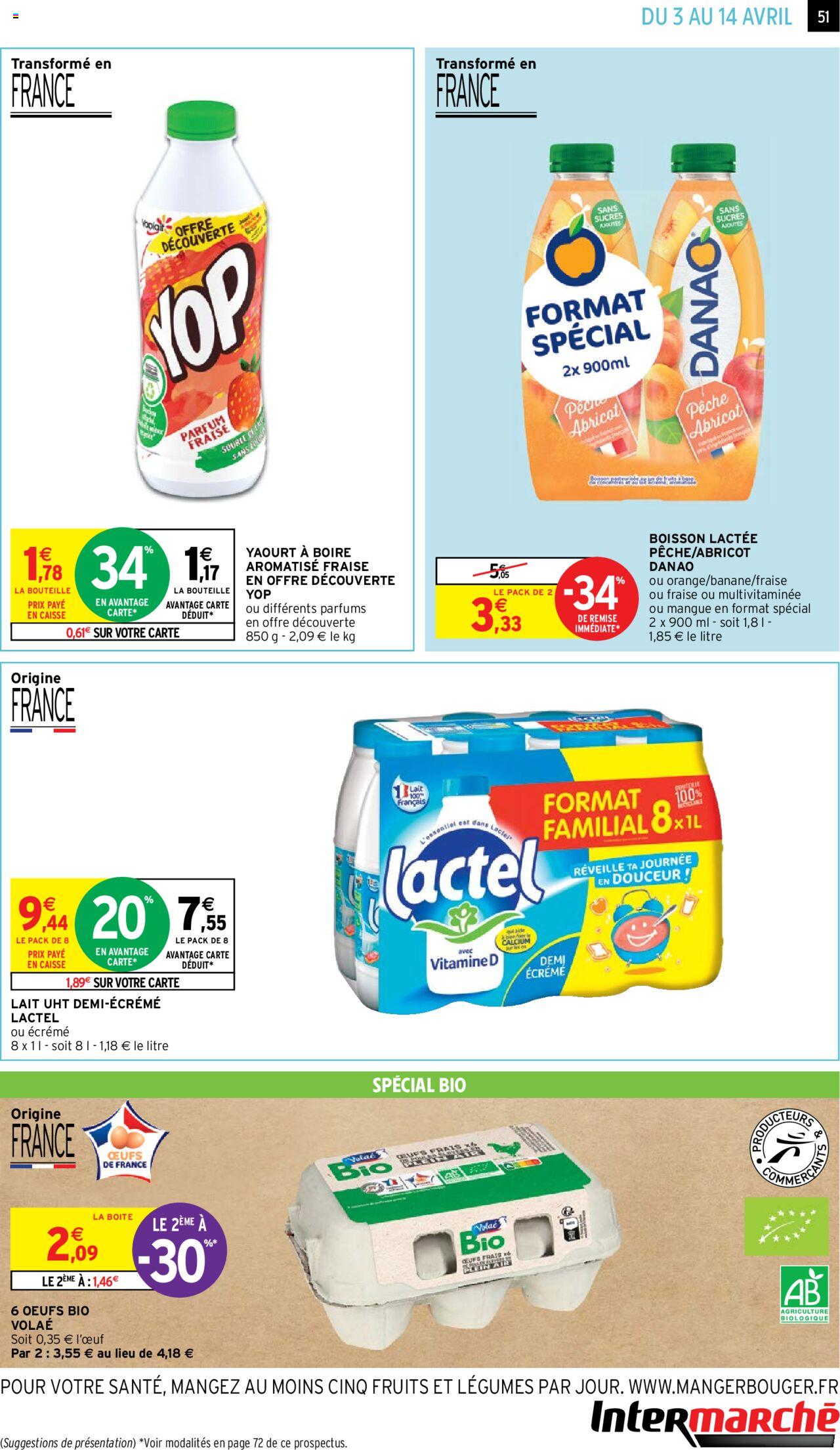 Catalogue Intermarché 3 – 14 Avril 2024 Page 51