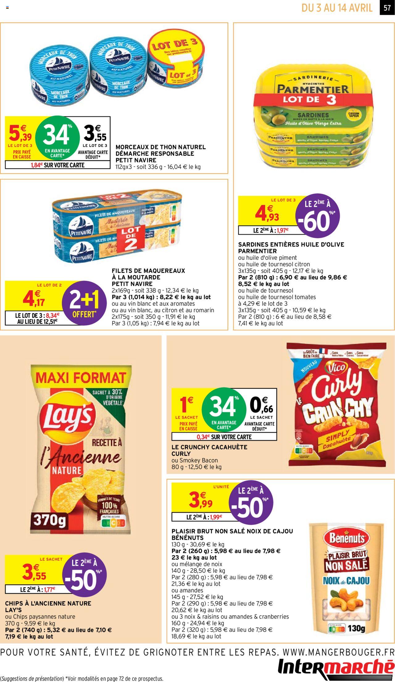 Catalogue Intermarché 3 – 14 Avril 2024 Page 57