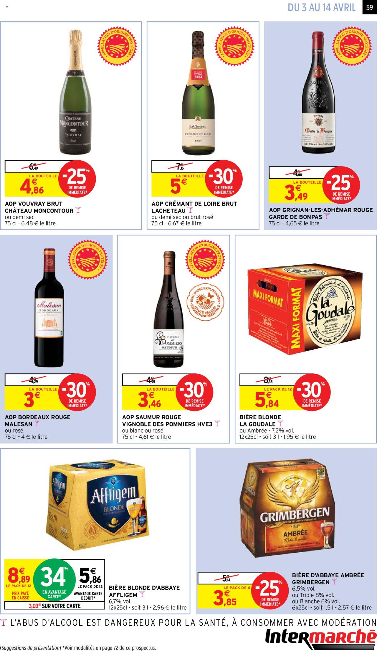 Catalogue Intermarché 3 – 14 Avril 2024 Page 59