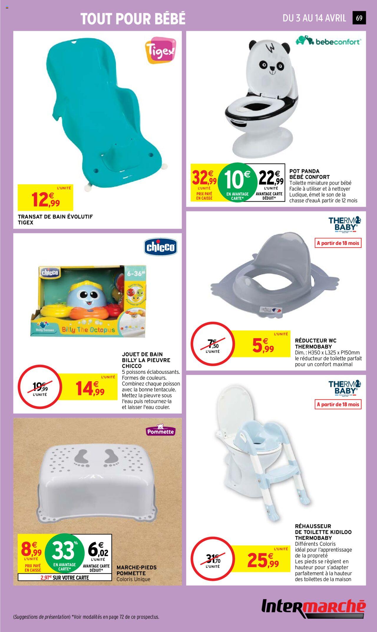 Catalogue Intermarché 3 – 14 Avril 2024 Page 69