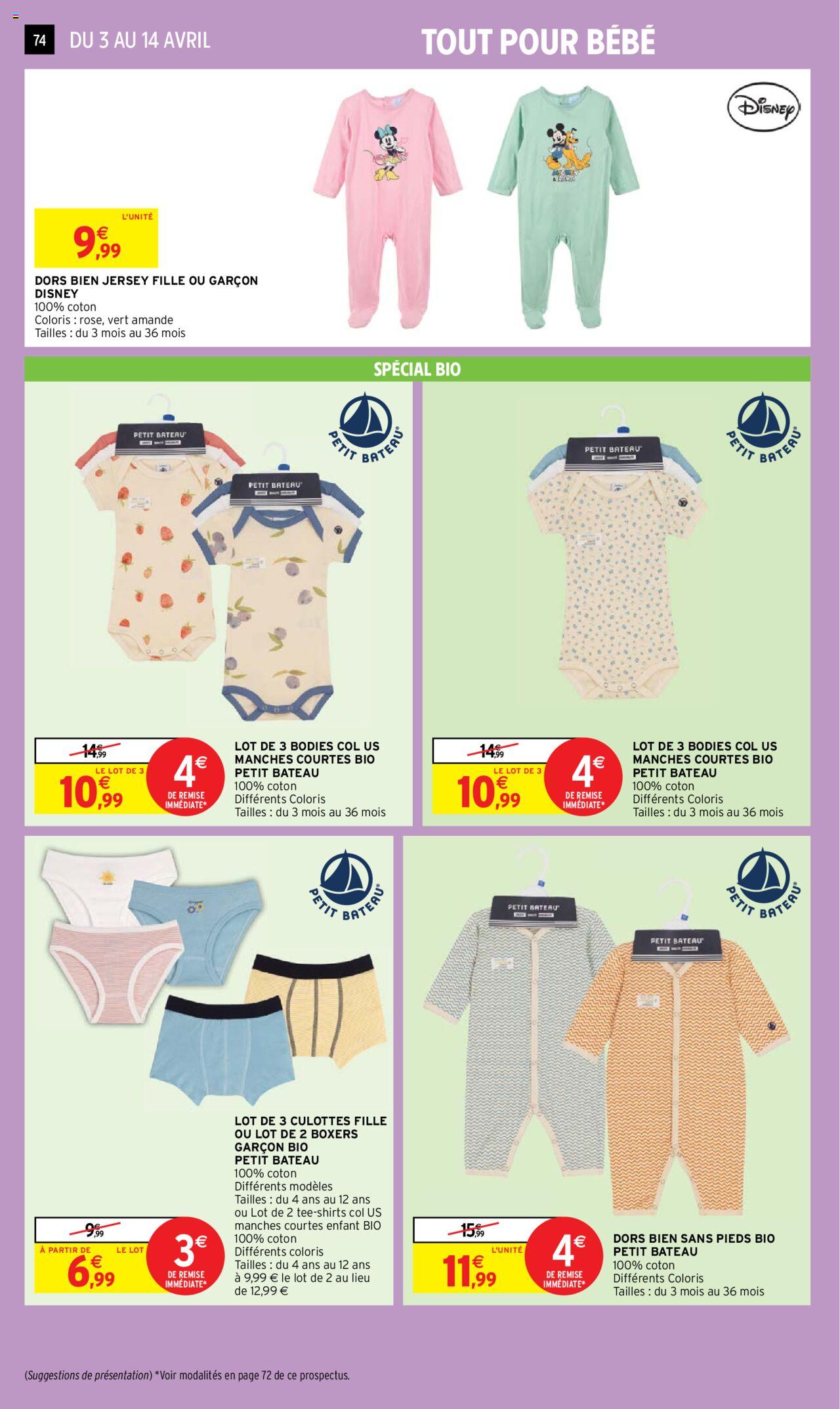 Catalogue Intermarché 3 – 14 Avril 2024 Page 74